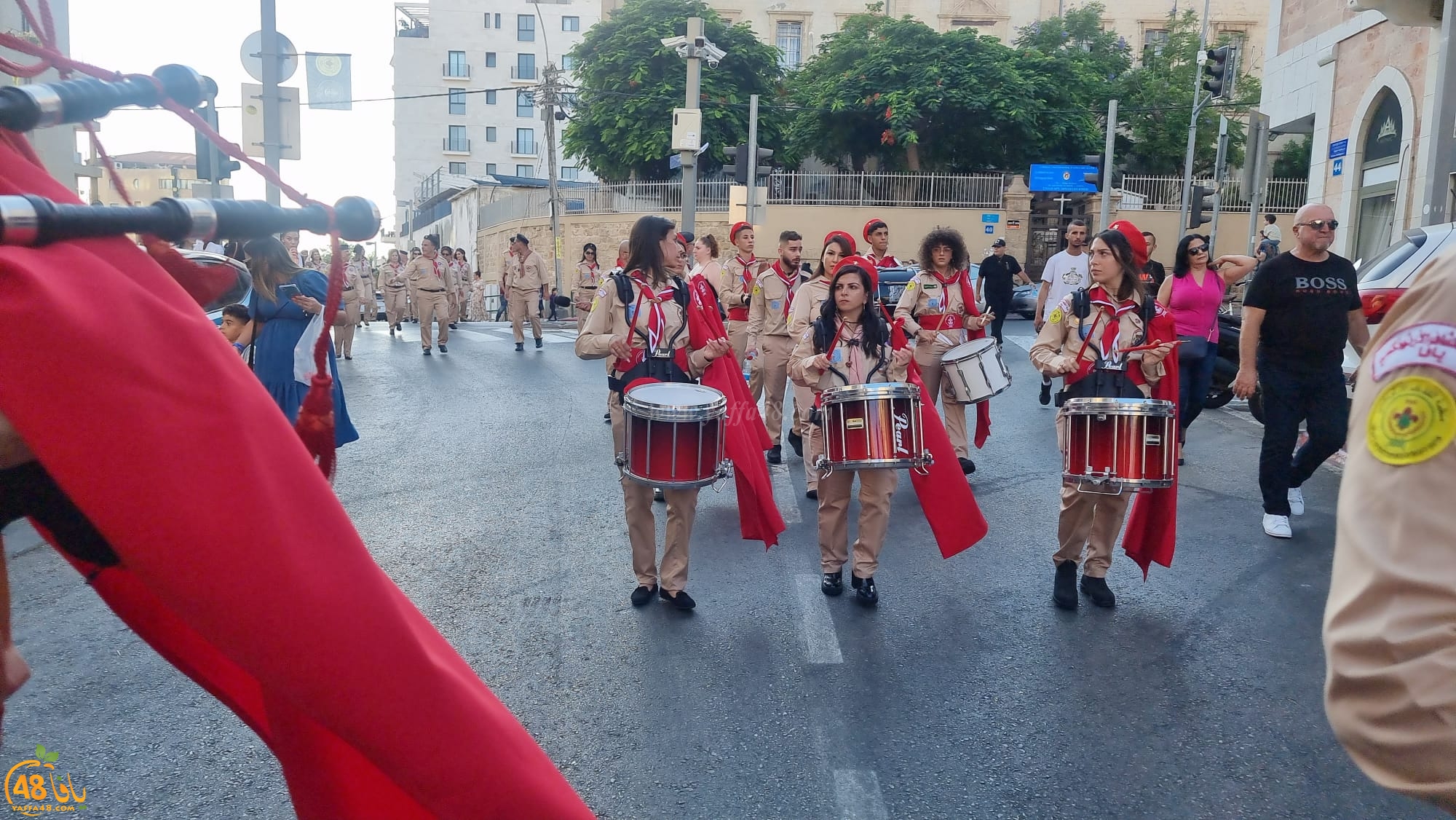 يافا: سرية الكشاف الأرثوذكسي تُنظم استعراضاً بمناسبة 55 عاماً على تأسيسها